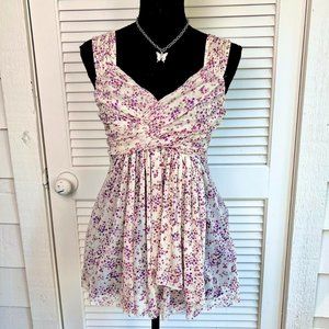 Express mesh babydoll fairy tank